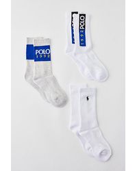 Polo Ralph Lauren - 1992 Crew Sock 3-Pack - Lyst