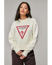 Guess - Jeans Triangle Knit Jumper - Lyst