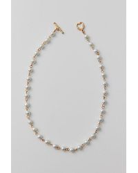 Urban Outfitters - Lana Pearl Toggle Necklace - Lyst