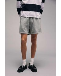 BDG - Grey Bonfire Shorts - Lyst