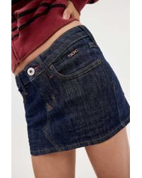 BDG - Ultimate Rinse Denim Mini Skirt - Lyst