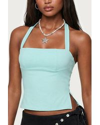 Edikted - Dara Halter Top - Lyst