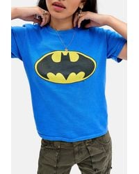 Urban Outfitters - Uo Batman Logo Relaxed Graphic Tee - Lyst