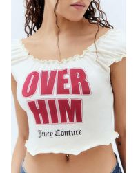 Juicy Couture - Uo Exclusive Bardot Top - Lyst