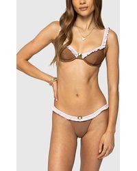 Edikted - Kellie Cupped Bikini Top - Lyst