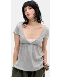 BDG - Tina Babydoll Top - Lyst