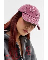 Urban Outfitters - Uo Washed Star Baseball Cap - Lyst