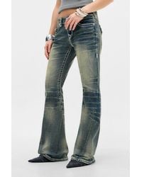 TRUE RELIGION - Joey Super T Flared Jeans - Lyst