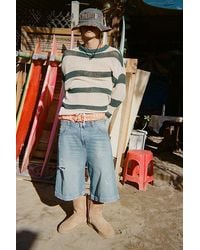 BDG - Astro Baggy Washed Denim Jort - Lyst