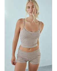 Out From Under - Bec Pinch Front Fitted Cami - Lyst