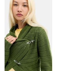 Urban Outfitters - Uo Asymmetric Clasp Cardigan - Lyst