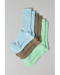 Polo Ralph Lauren - Mineral Wash Crew Sock 3-Pack - Lyst