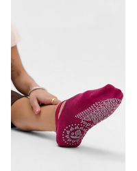 Out From Under - Non-slip Pilates Cut Out Socks - Lyst
