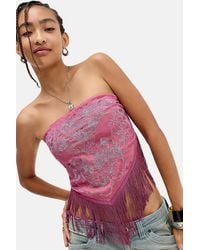 Kimchi Blue - In The Rain Lurex Top - Lyst