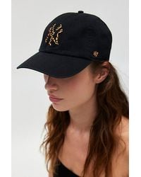 '47 - Mlb New York Yankees Leopard Logo Baseball Hat - Lyst