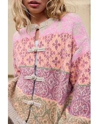 Kimchi Blue - Frogging Cardigan At Urban Outfitters - Lyst