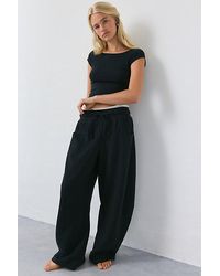 Out From Under - Essential Barrel Leg Sweatpant - Lyst