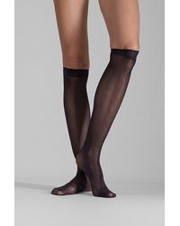 LECHERY - Lechery Shiny Sheer Knee-High Sock Set - Lyst
