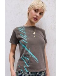 iets frans... - ... Script Relaxed Graphic Tee - Lyst