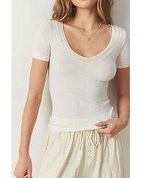 Out From Under - Harley Layering Short Sleeve Tee - Lyst