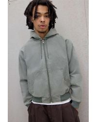 BDG - Seafoam Rex Unlined Hooded Skate Jacket - Lyst