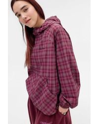 iets frans... - Check Water Resistant Shell Jacket - Lyst