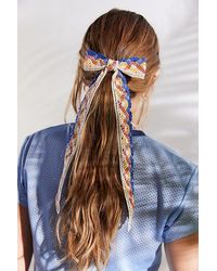 Urban Outfitters - Long Crochet Hair Bow Barrette - Lyst