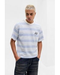 iets frans... - Blue Shadow Stripe T-shirt - Lyst