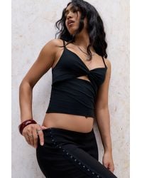 Urban Outfitters - Uo Bec Twist Front Cami - Lyst
