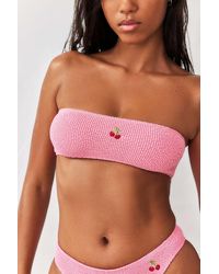Urban Outfitters - Uo Seamless Bandeau Bikini Top - Lyst