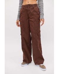 Urban Outfitters Bdg Y2k Low-rise Cargo Pant - Brown