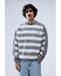 iets frans... - Ecru & Grey Striped Sweatshirt - Lyst