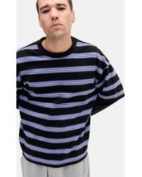 iets frans... - Stripe Double Layer Long Sleeve T-shirt - Lyst