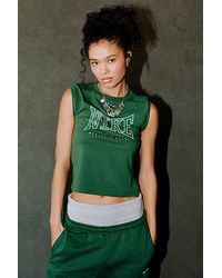 Nike - Sportswear Athletic Department Graphic Crop Tee - Lyst