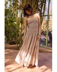 Kimchi Blue - Kyra Bandeau Maxi Dress Xs At Urban Outfitters - Lyst