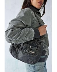 BDG - Cara Washed Faux Leather Shoulder Bag - Lyst