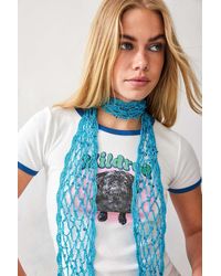 Urban Outfitters - Uo Sequin Open Weave Scarf - Lyst