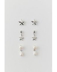 Urban Outfitters - Star & Post Earring Set - Lyst
