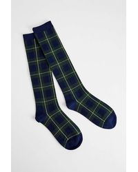 Out From Under - Tartan Knee High Socks - Lyst