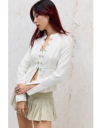 Urban Outfitters - Bdg Casey Military Linen Shirt - Lyst