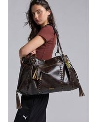 Silence + Noise - Washed Faux Leather Tote Bag - Lyst