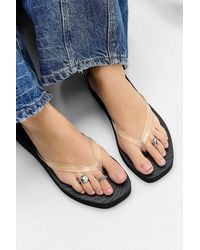Sleeper - Black Mid Platform Flip Flops - Lyst