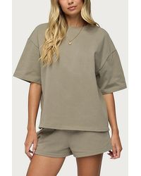 Edikted - Cecilia Oversized T Shirt Top - Lyst