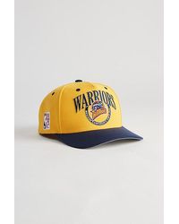Mitchell & Ness - Crown Jewels Pro Golden State Warriors Snapback Hat - Lyst