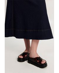 Melissa - Cozy Cross Platform Jelly Slide - Lyst