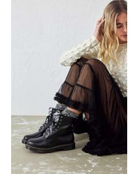 Dr. Martens Charla Broadway High Boots in Black | Lyst UK