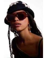 Urban Outfitters - Uo River Aviator Sunglasses - Lyst