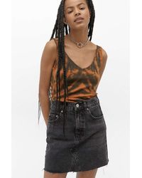bdg jean skirt