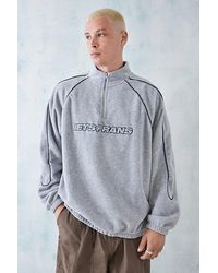 iets frans... - Iets Frans. Piped Panelled Fleece Pullover Jacket - Lyst