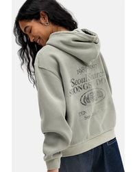 Urban Outfitters - Uo Seoul Search Zip-through Hoodie - Lyst
